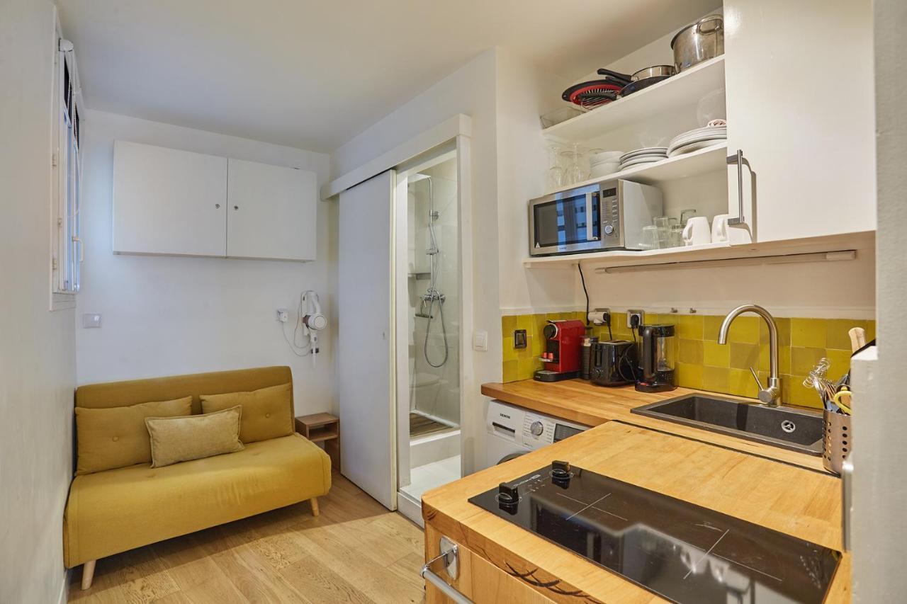 Ferienwohnung Studio Le Marais Renove / Paris Historique Exterior foto